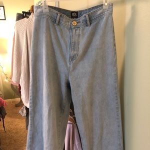 Urban outfitters high waisted flare leg jeans